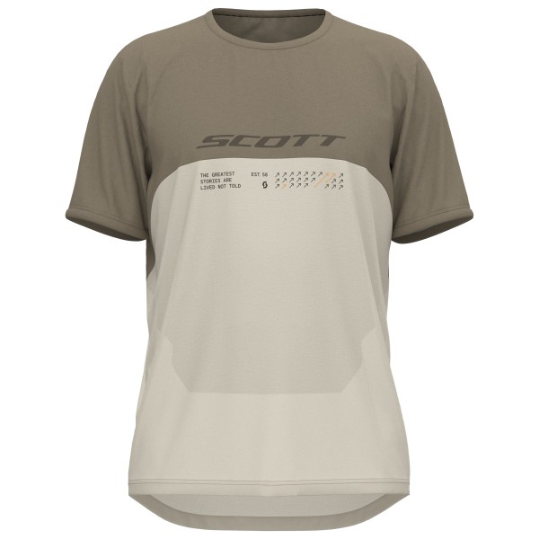Scott Tee Vertic Dri S/S Funktionsshirt Herren (Gr S |beige)
