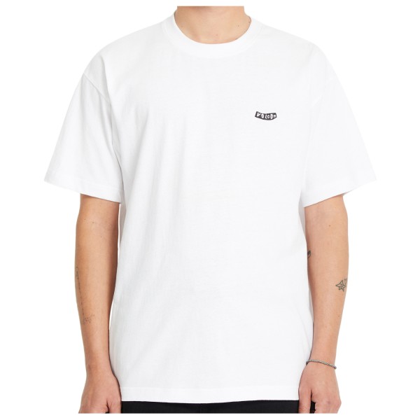 T-Shirt Volcom Pistol Stone Loose Fit S/S Tee Herren (Gr M |weiß)