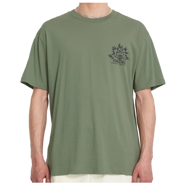 Volcom Remote Viewer S/S Tee T-Shirt Herren (Gr XL |oliv)
