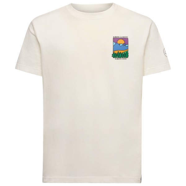 La Sportiva Always Climbing T-Shirt Herren (Gr L |beige/weiß)