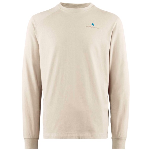 Klättermusen Root Logo L/S Tee Longsleeve Herren (Gr XL |beige)
