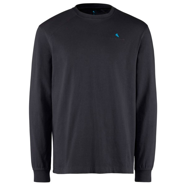 Klättermusen - Root Logo L/S Tee - Longsleeve Gr M schwarz/grau