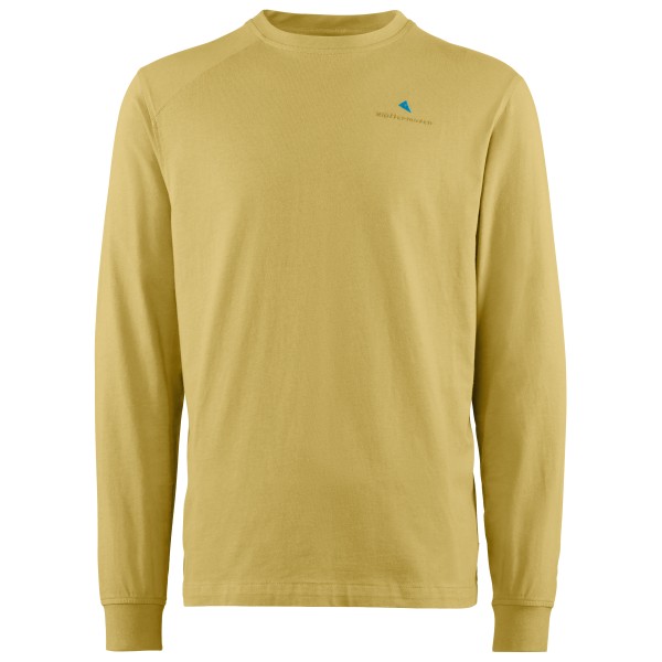 Klättermusen - Root Logo L/S Tee - Longsleeve Gr S beige