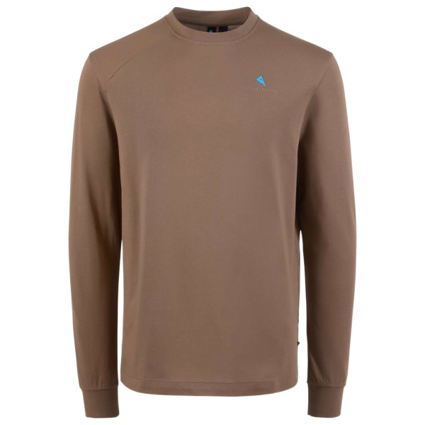 Klättermusen Root Logo L/ Tee Longsleeve Bruin