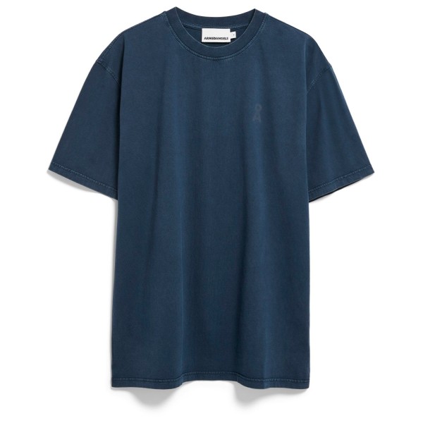 ARMEDANGELS Iconic Å Maarkos Gd T-Shirt Herren (Gr L |blau)