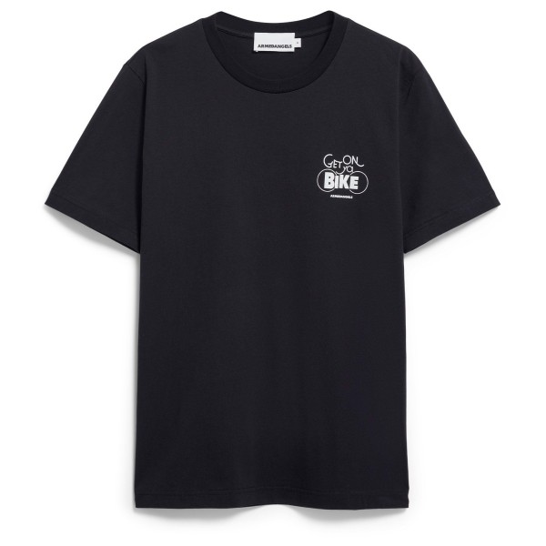 ARMEDANGELS – Jaames Bike T-Shirt – T-shirt maat XL, Zwart