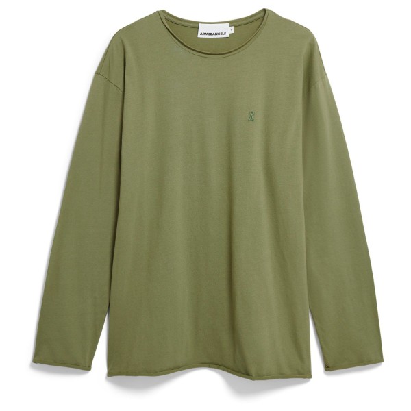Longsleeve ARMEDANGELS Jaames Longsleeve Brushed Herren (Gr S |oliv)