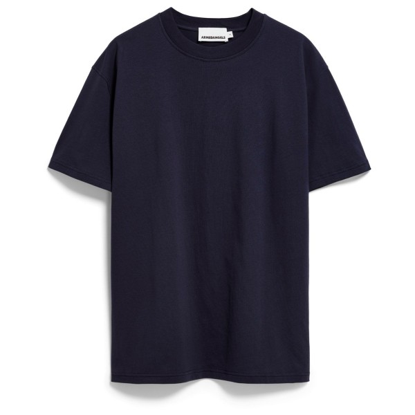 T-Shirt ARMEDANGELS Maarkos Mid Weight Herren (Gr XL |blau)