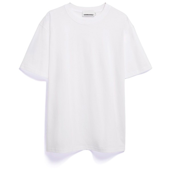 T-Shirt ARMEDANGELS Maarkos Mid Weight Herren (Gr XXL |weiß)
