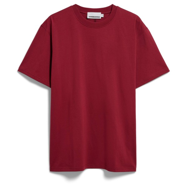 ARMEDANGELS Maarkos Mid Weight T-shirt Rood