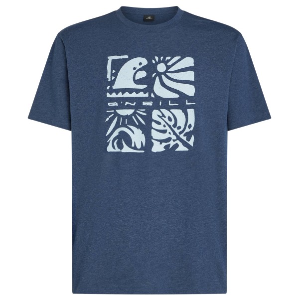 O'Neill - Melange Front Print T-Shirt - T-Shirt