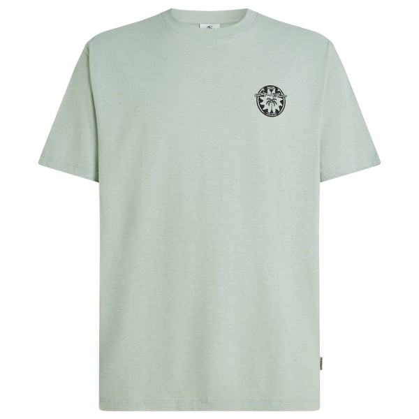 O'Neill Slub Back Print T-Shirt T-Shirt Men (Gr XXL |grau)