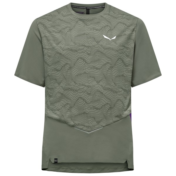 Salewa Pedroc Tech Dry T-Shirt Funktionsshirt Herren (Gr 50 |oliv)