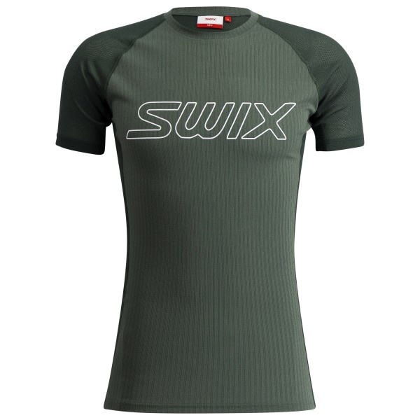 Laufshirt Swix Racex Light Short Sleeve Herren (Gr L |oliv)