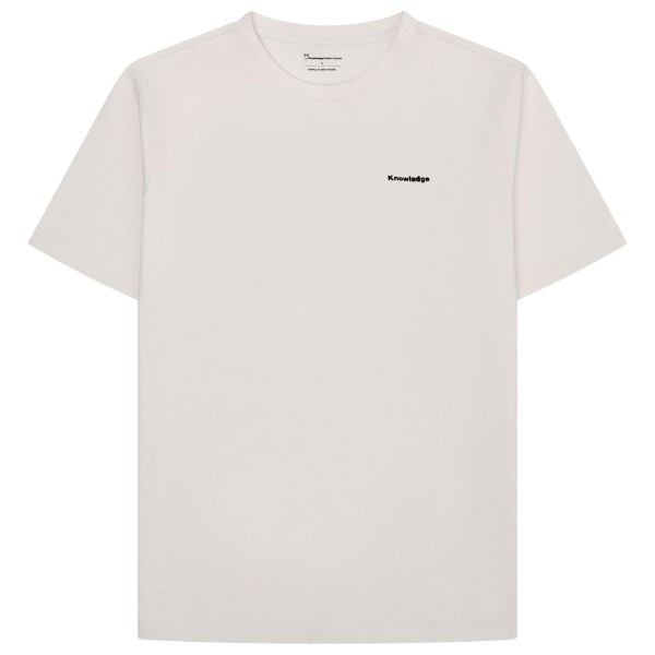 T-Shirt KnowledgeCotton Apparel Regenerative Organic Cotton Back Print T-Shirt II Herren (Gr XL |weiß)