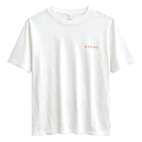 Mazine Day Off Back Print T-Shirt T-Shirt Men (Gr XXL |weiß/orange)