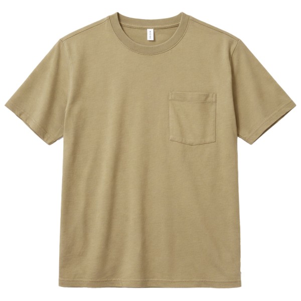 Mazine – Chest Pocket T-Shirt – T-shirt maat M, Beige