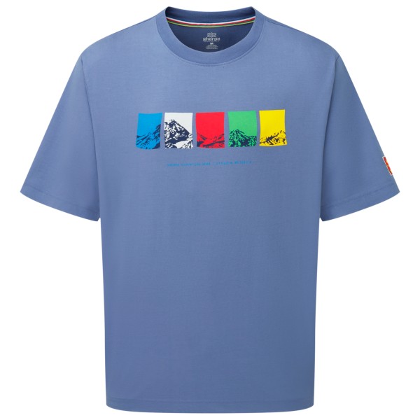 Sherpa New Tarcho Tee T-Shirt Herren Alltag (Gr XL |blau)