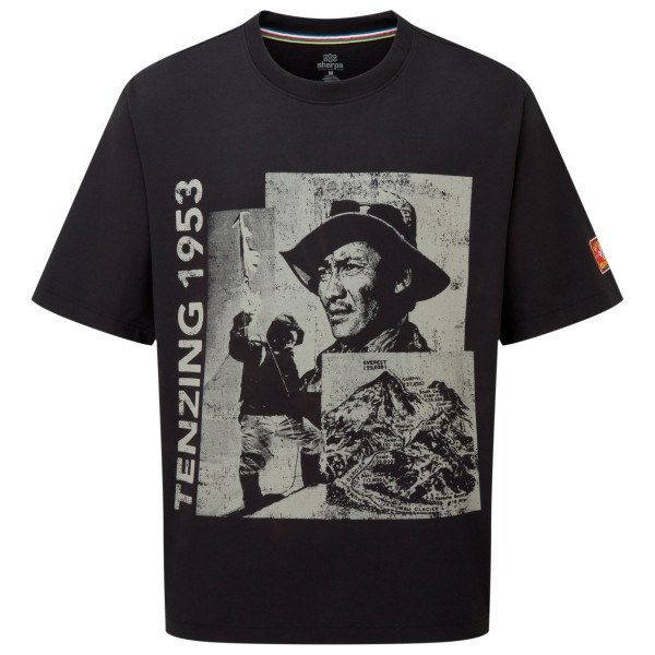 Sherpa Tenzing Tee T-Shirt Herren (Gr L |schwarz)