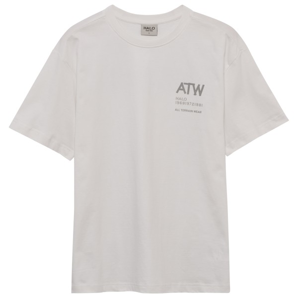 Halo Halo Graphic T-Shirt Alltag (Gr L |grau)