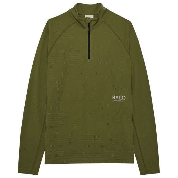 Halo Halo Sorona Half Zip Longsleeve (Gr M |oliv)