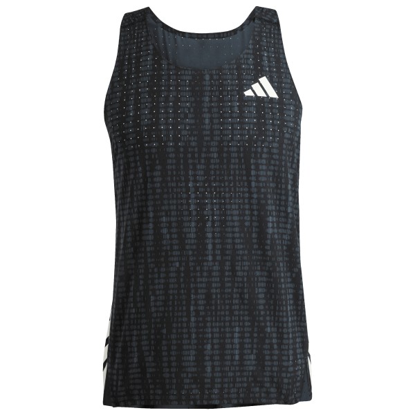 Laufshirt adidas Adizero Singlet Herren (Gr M |schwarz)