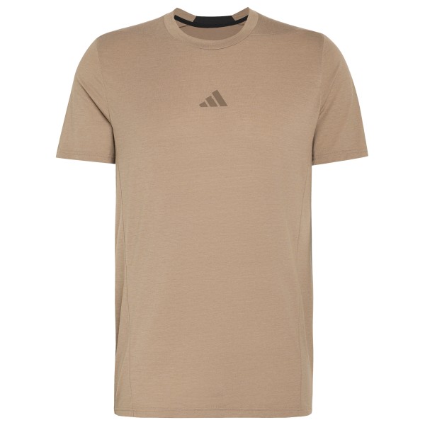 adidas - D4T Tee - Funktionsshirt Gr L beige
