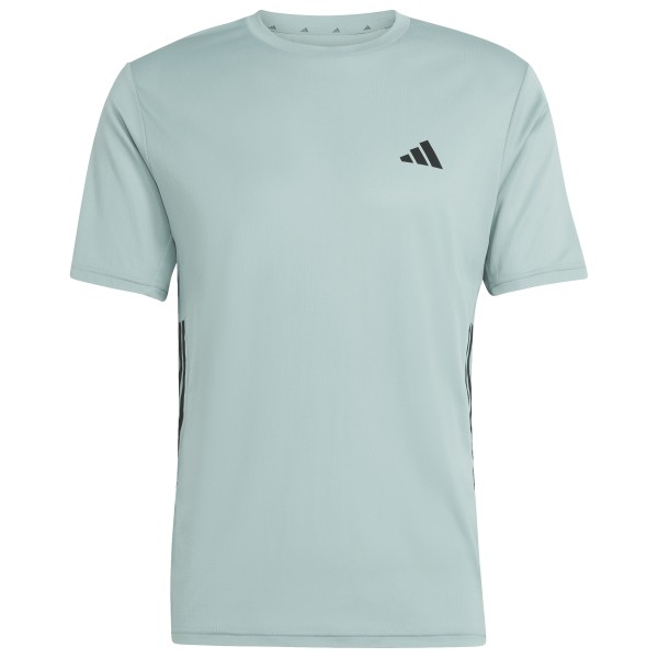 Funktionsshirt adidas WE Base 3-Stripes Tee Herren (Gr S - Regular |grau)