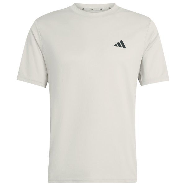 adidas WE Base Tee Funktionsshirt Herren Roadrunning (Gr S - Regular |grau/weiß)