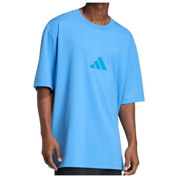 T-Shirt adidas Z.N.E. Tee Logo Herren (Gr 4XL |blau)