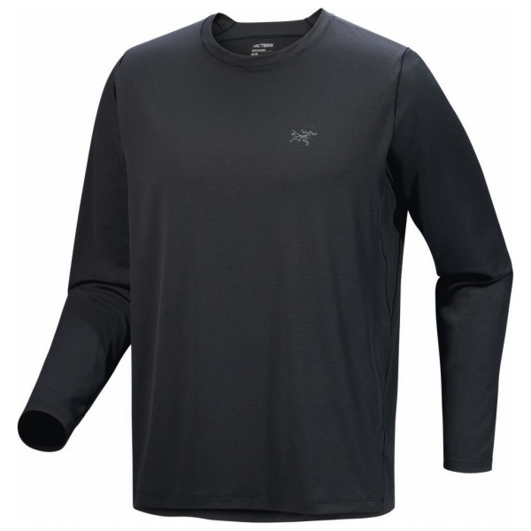 Arc'teryx - Cormac Crew L/S - Laufshirt Gr S schwarz