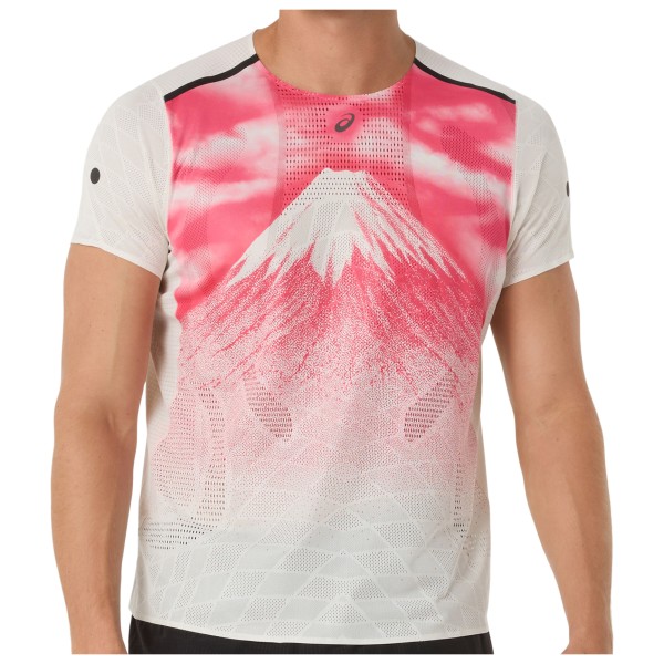 Asics Fujitrail Elite Graphic Top Hardloopshirt Roze