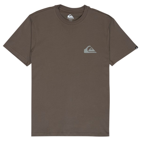 T-Shirt Quiksilver EV Mini Logo S/S Herren (Gr S |braun)