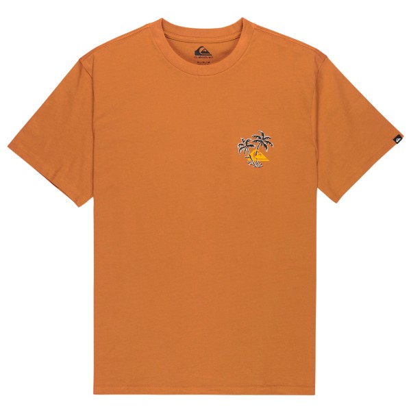 Quiksilver EVO Learning From Nature S/S T-Shirt Men (Gr XL |orange)