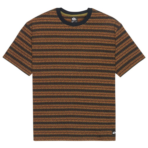 Quiksilver Okano Jacquard S/S Tee T-Shirt Herren (Gr XXL |braun)