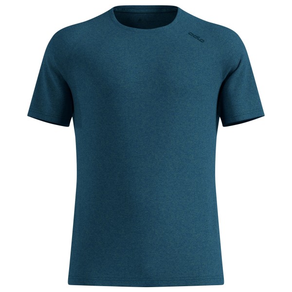 Odlo Essential 365 T-Shirt Crew Neck Sportshirt Blauw