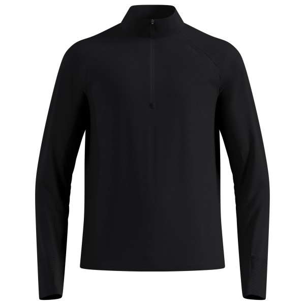 Odlo X-Alp Mid Layer 1/2 Zip Hardloopshirt Zwart