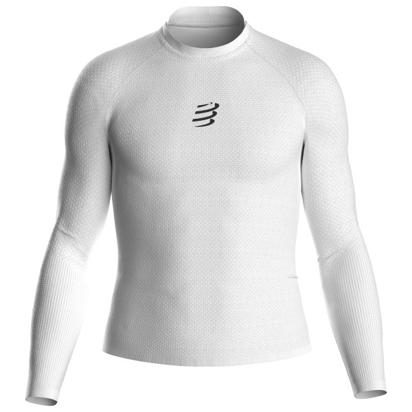 Compressport 3D Thermo Ultralight L/S Top Hardloopshirt Grijs