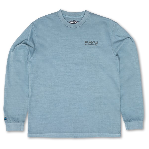 KAVU Camper Longsleeve turkoois Turquoise
