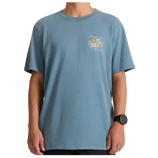 Roark Enjoy Nature T-shirt turkoois Turquoise