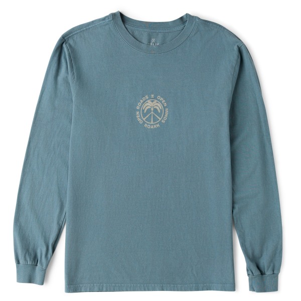 Roark Peace Palm Longsleeve turkoois Turquoise