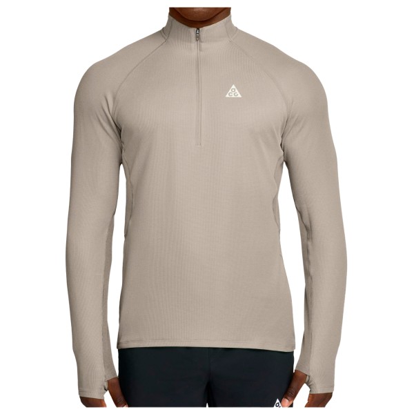 Nike ACG Dri-Fit Trail Midlayer Half Zip Hardloopshirt Grijs