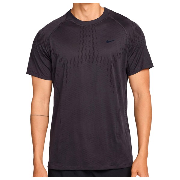 Nike - Stride Dri-FIT ADV Short-Sleeve Running Top - Laufshirt Gr M grau