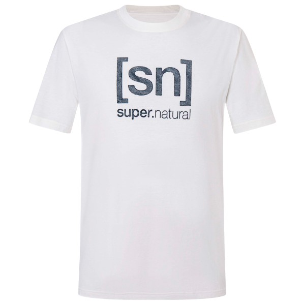 super.natural Denilogo Bio Cotton Tee Merinoshirt Wit