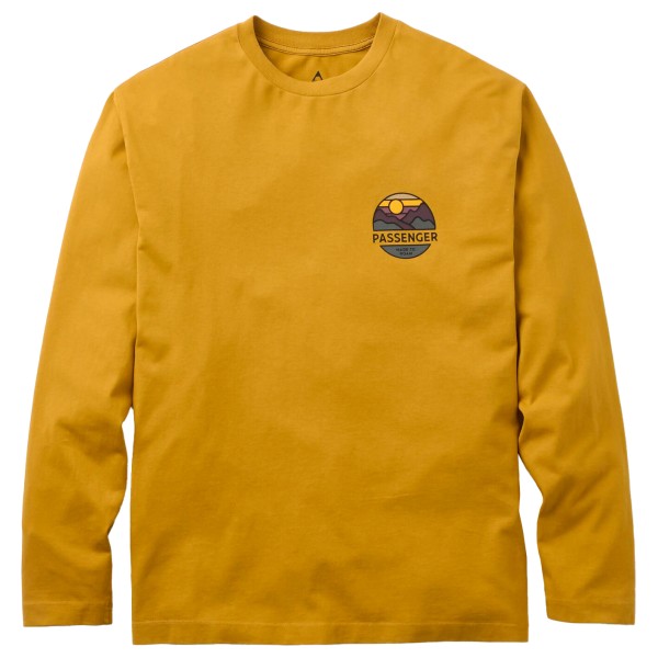 Passenger Laidback Relaxed Fit L/ T-Shirt Longsleeve Geel