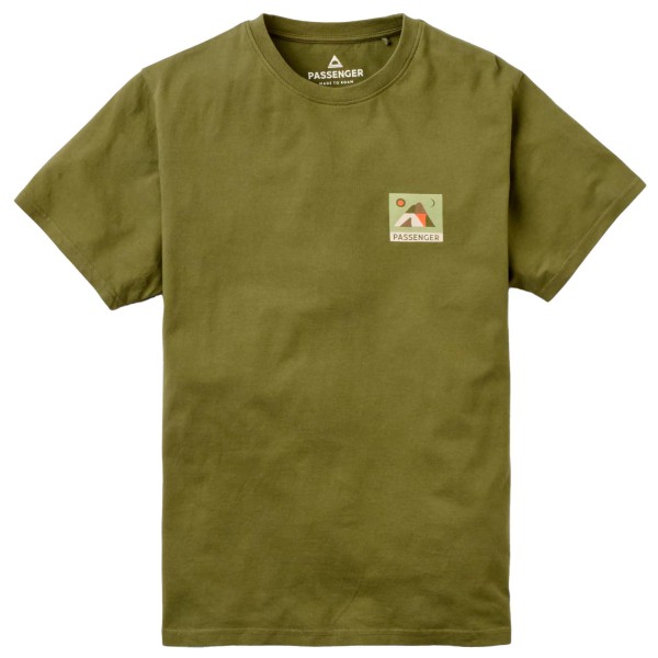 Passenger Lost On Purpose T-Shirt T-shirt Olijfgroen