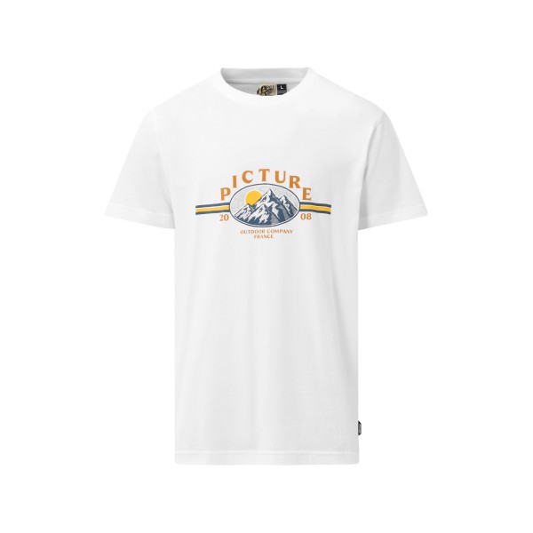 Picture Authentic Tee T-shirt Wit