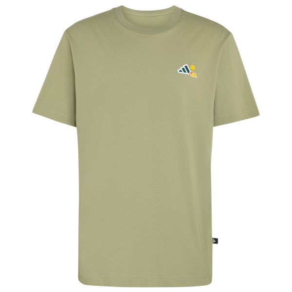 adidas Terrex Camper Graphic Tee T-shirt Olijfgroen