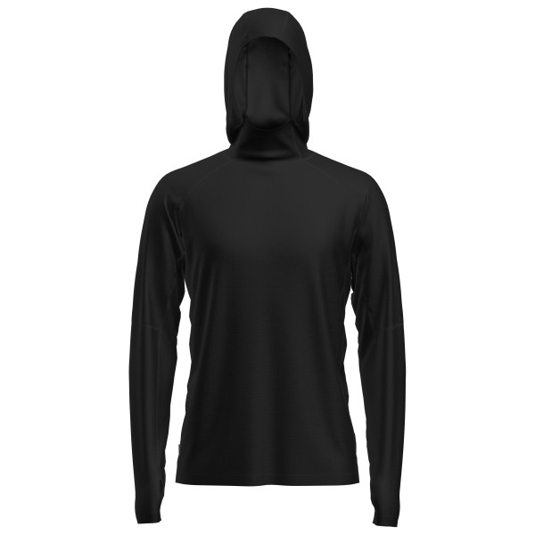 Icebreaker 150 MerinoFine Ace L/S Hoodie Merinohoodie Herren (Gr L |schwarz)