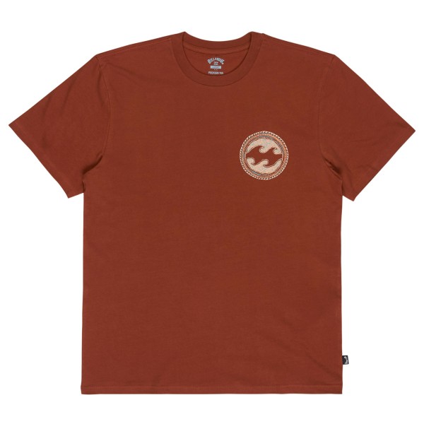 Billabong - Crayon Wave S/S - T-Shirt Gr L rot